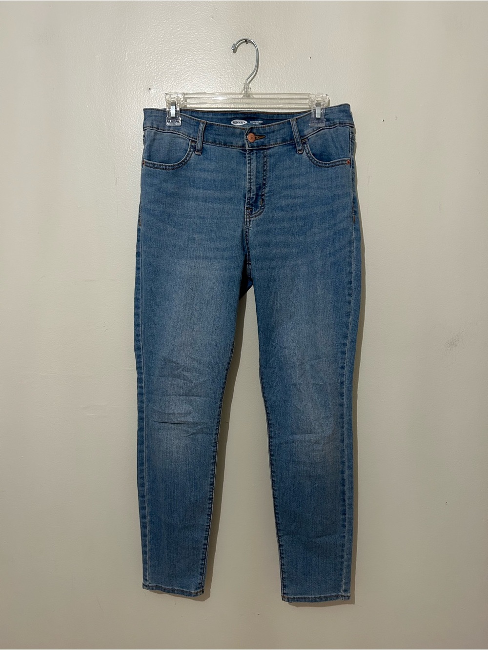 OLD NAVY | super skinny high rise jeans, size 10